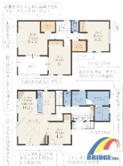 用途に合わせて使いやすい間取りです