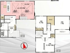 駐車２台可能で、子育て世代も安心の下志津小学校まで歩いて９分。
SIC、WIC、フリースペースがあり収納豊富です。
是非、佐倉市内で新築一戸建てをお探しの方はお気軽にお問い合わせください。
お待ちしております。