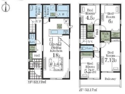 用途に合わせて使いやすい間取です