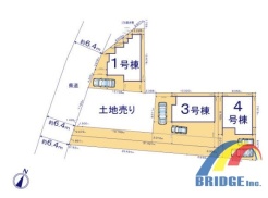 1号棟 全体区画図