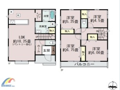用途に合わせて使いやすい間取です