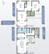 １号棟間取り図です。

