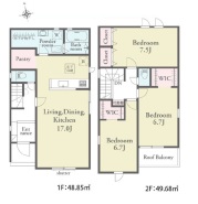 3号棟間取り図です。
