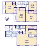 用途に合わせて使いやすい間取りです