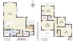 用途に合わせて使いやすい間取です