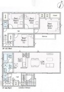 用途に合わせて使いやすい間取です