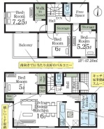 用途に合わせて使いやすい間取です