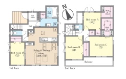 2-A号棟 用途に合わせて使いやすい間取です