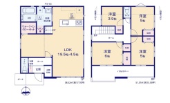 用途に合わせて使いやすい間取です