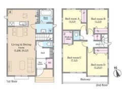 B号棟 用途に合わせて使いやすい間取です