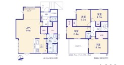 用途に合わせて使いやすい間取です