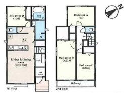 用途に合わせて使いやすい間取です