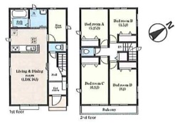 A号棟 用途に合わせて使いやすい間取です