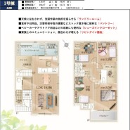 1号棟 用途に合わせて使いやすい間取です