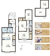 用途に合わせて使いやすい間取です