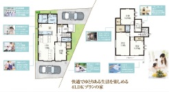 用途に合わせて使いやすい間取です