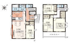 用途に合わせて使いやすい間取です
