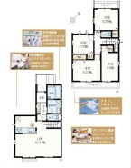 用途に合わせて使いやすい間取です