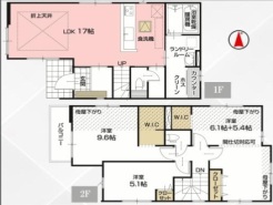 1号棟 駐車２台可能で、子育て世代も安心の下志津小学校まで歩いて９分。
SIC、WIC、フリースペースがあり収納豊富です。
是非、佐倉市内で新築一戸建てをお探しの方はお気軽にお問い合わせください。
お待ちしております。