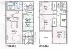 用途に合わせて使いやすい間取です
