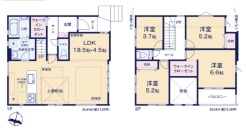 用途に合わせて使いやすい間取です