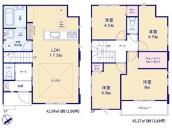 用途に合わせて使いやすい間取です