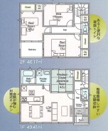1号棟 用途に合わせて使いやすい間取です