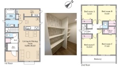 用途に合わせて使いやすい間取です