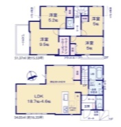 用途に合わせて使いやすい間取です