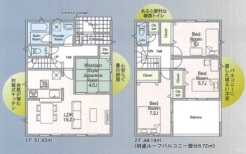 用途に合わせて使いやすい間取です