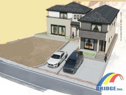 駐車2台可能で、最寄り駅まで徒歩12分、スーパーまで4分。
子育て世代も安心の矢切小学校まで徒歩7分。
また、広々19帖超えのリビング、収納に便利なWIC。
是非、松戸市内で新築一戸建てをお探しの方はお気軽にお問い合わせください。
お待ちしております。
※外観イメージパース
