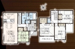 用途に合わせて使いやすい間取です