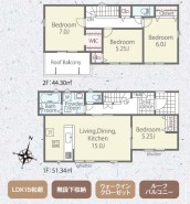 用途に合わせて使いやすい間取です