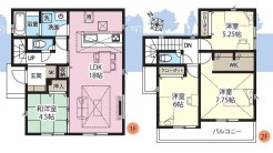 用途に合わせて使いやすい間取です