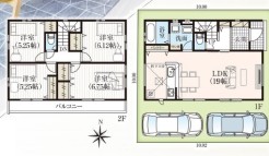 用途に合わせて使いやすい間取です