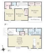 用途に合わせて使いやすい間取です