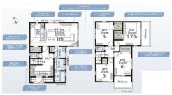 用途に合わせて使いやすい間取です