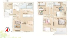 1号棟 駐車2台可能で、家族の衣服をスッキリ収納できるウォークインクローゼット付き。
ベビーカーやアウトドア用品などの収納にも便利なシューズインクローゼットもあります。
柏市内で新築一戸建てをお探しの方は是非、お気軽にお問い合わせください。
お待ちしております。