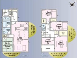 1号棟 用途に合わせて使いやすい間取です