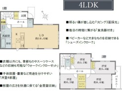 用途に合わせて使いやすい間取です