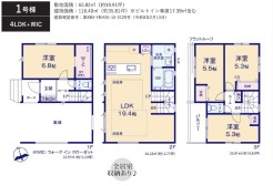 用途に合わせて使いやすい間取です