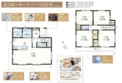 用途に合わせて使いやすい間取です