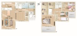 用途に合わせて使いやすい間取です