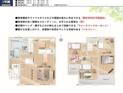用途に合わせて使いやすい間取です