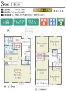 用途に合わせて使いやすい間取です
