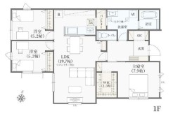 用途に合わせて使いやすい間取です