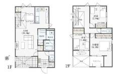 用途に合わせて使いやすい間取です