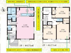 用途に合わせて使いやすい間取です