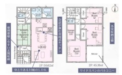 用途に合わせて使いやすい間取です