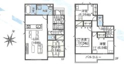 用途に合わせて使いやすい間取です